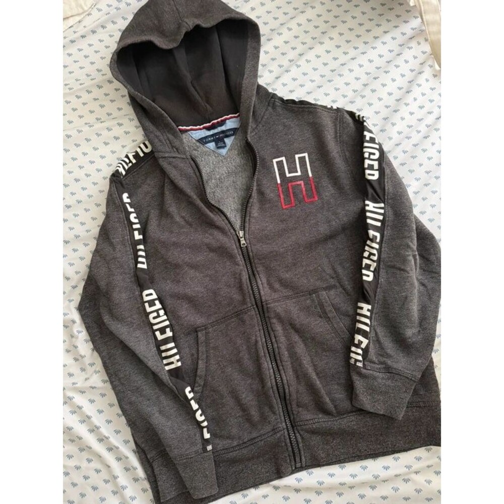Boys Tommy Hilfiger Zip Up Hoodie